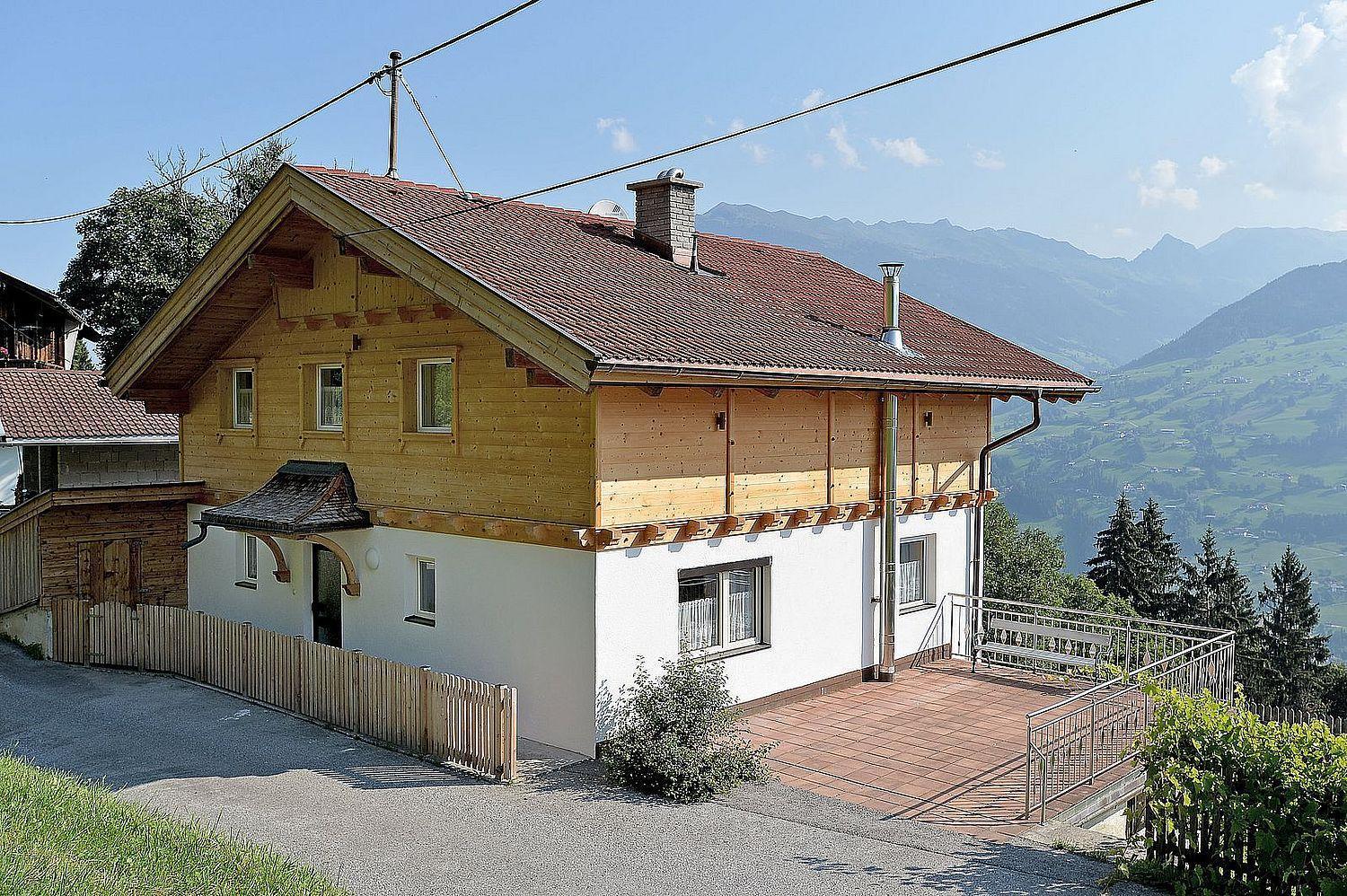 Bergchalet Emberg Mit Sauna Aschau Im Zillertal Exteriér fotografie